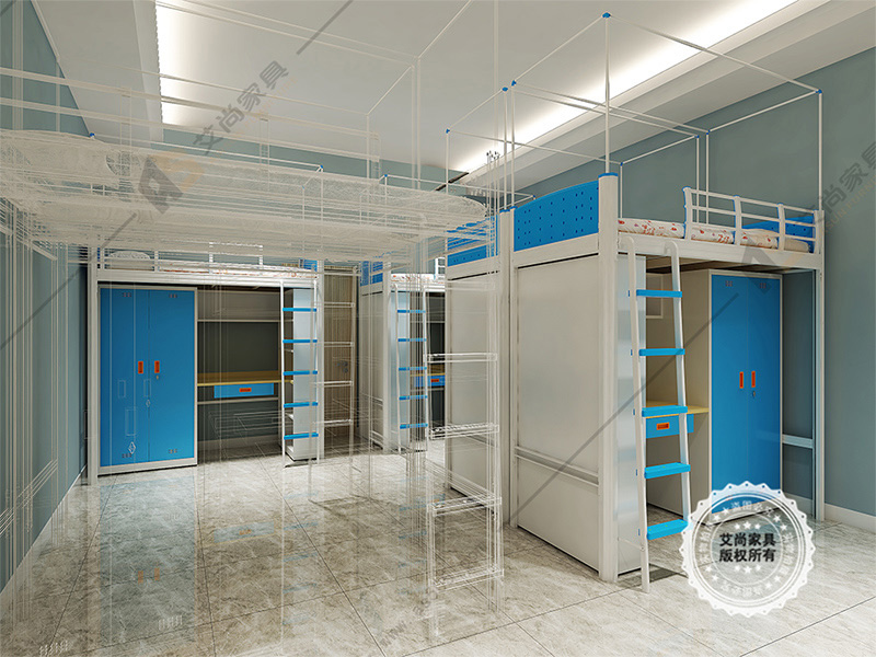 側梯-卡式公寓床