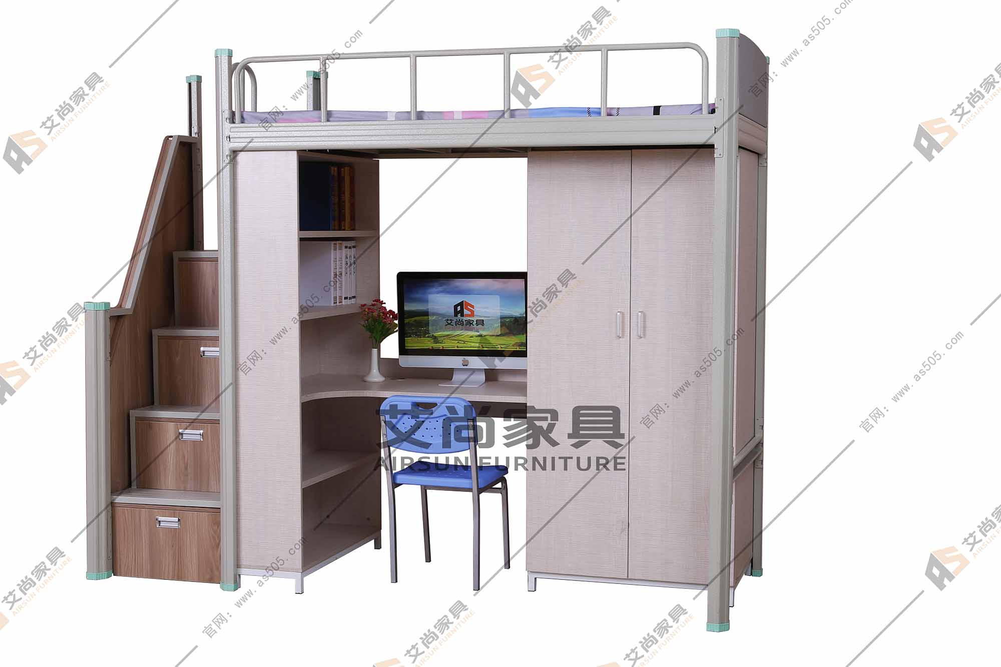 大學(xué)公寓鐵架床 大學(xué)公寓鐵架床