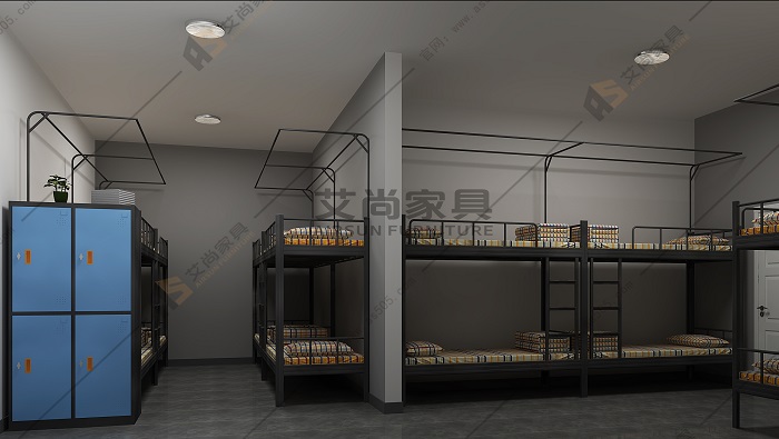 公寓學(xué)生床