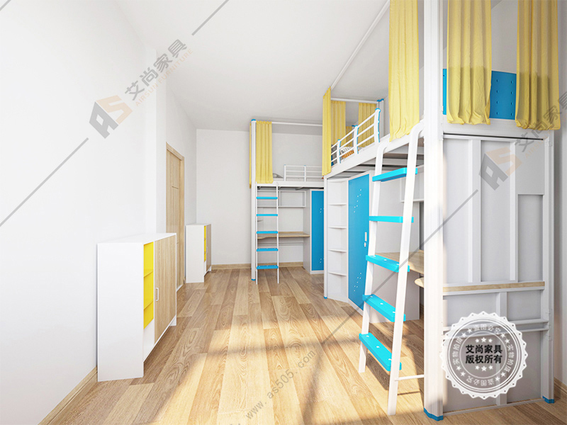 可拆式單人公寓床