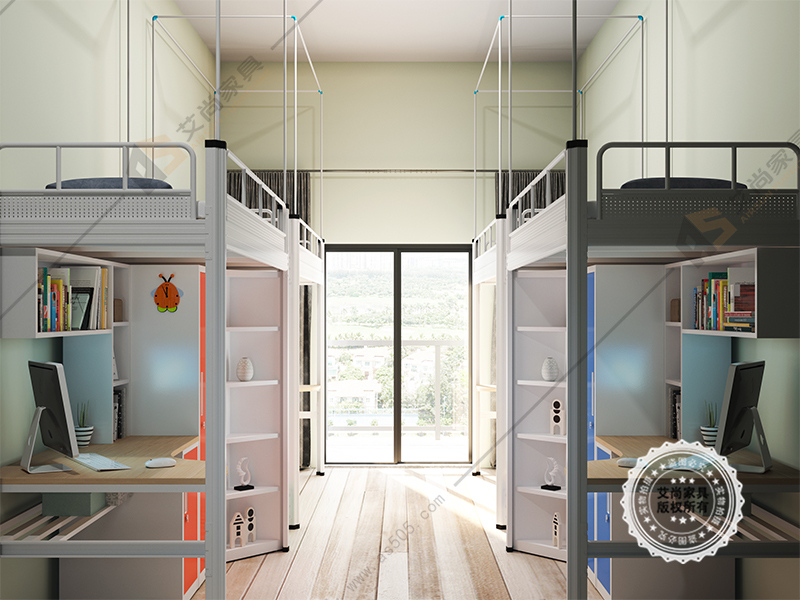 鋼制學生公寓床