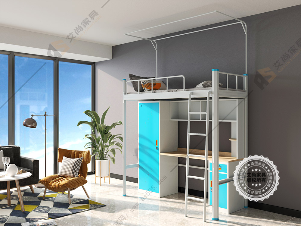 鋼制學(xué)生公寓床