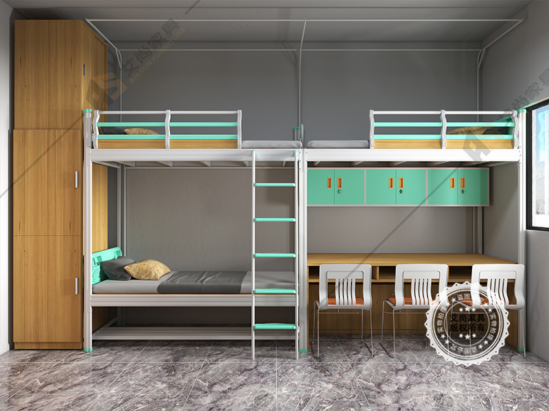 鋼制學(xué)生公寓床 鋼制學(xué)生公寓床